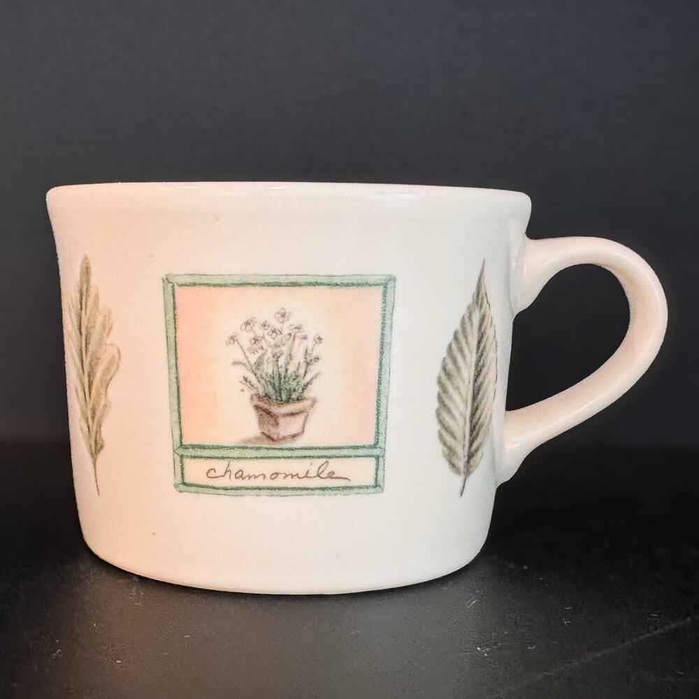 Vintage Pfaltzgraff Yorktowne Stoneware Childs Bear Double Handle Mug,1967-1990s